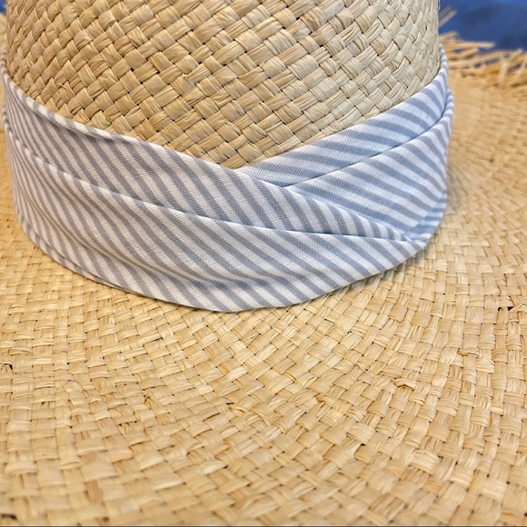Vineyard Vines Scarf Tied Fringe Sunhat main image 4